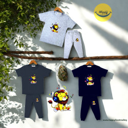 set pyjmas boys big lion premium pleated 1-6 tahun