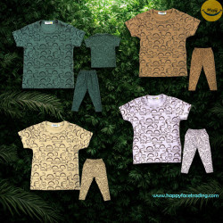 pyjamas set boy premium pleated 1-6 tahun